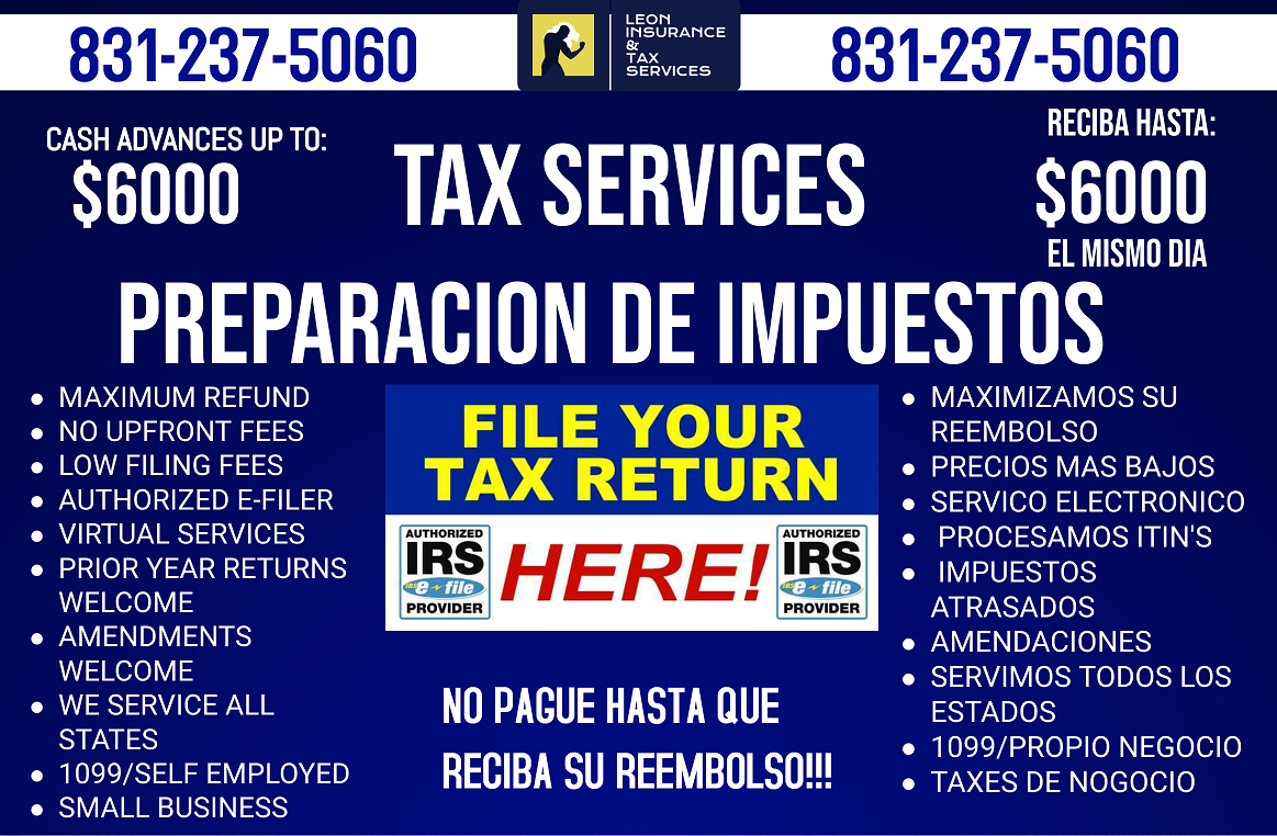 Leon Insurance tax services